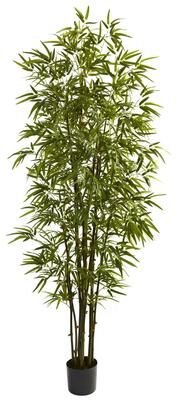 Nearly Natural Green Bamboo 7-inch Tree