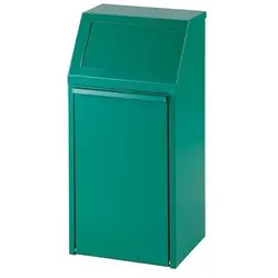 Hardwex Kippbarer Wertstoffsammler, grün, 40 l
