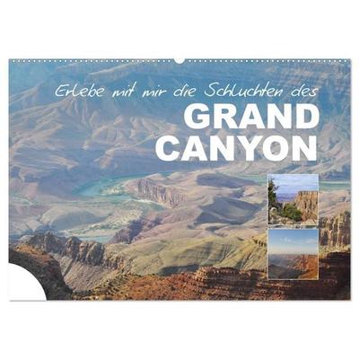 Erlebe mit mir die Schluchten des Grand Canyon (Wandkalender 2027 DIN A2 quer), CALVENDO Monatskalender