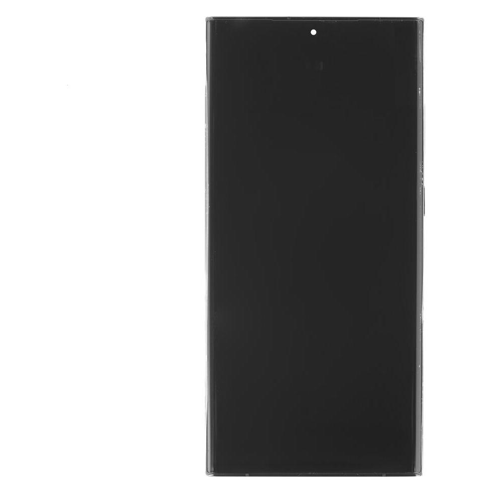 OEM Display (Hard OLED) + Rahmen für Samsung S908 Galaxy S22 Ultra schwarz (Display, Samsung Galaxy S22 Ultra) (59920188)