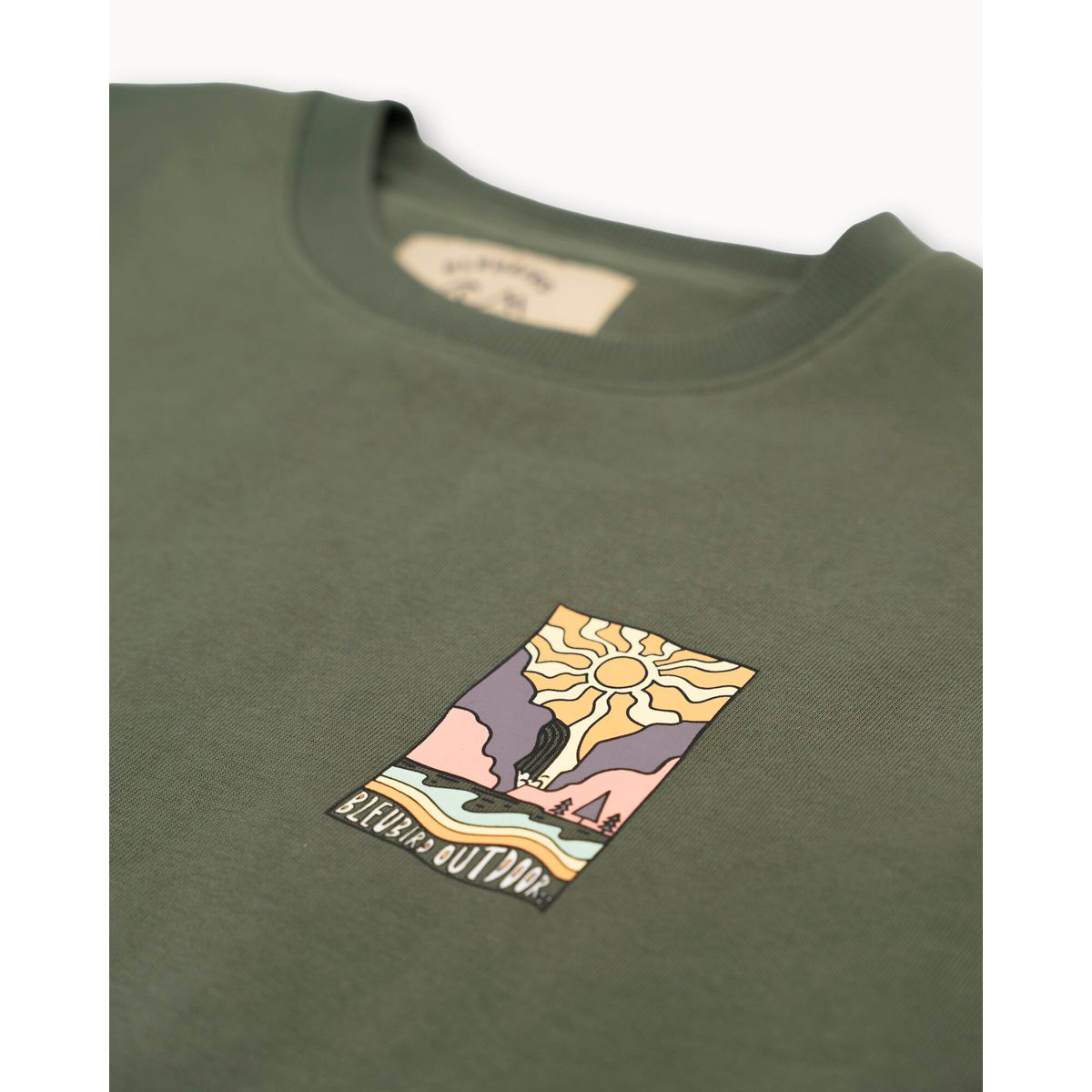 Bleubird Canyon Crew - Moss moss M CREW-CAN-MOSS-M