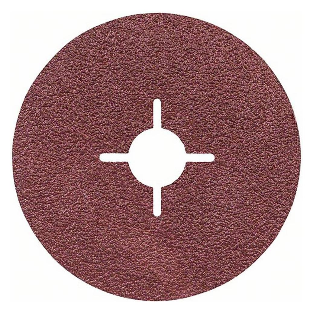 Bosch Professional Zubehör Fiberschleifscheibe R444, Expert for Metal. Für kleine Winkelschleifer (2608607250)