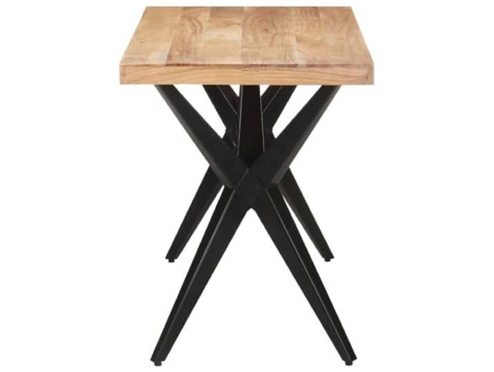 HKLGBVCR Esstisch, 120 x 60 x 76 cm, Akazienholz, massiv