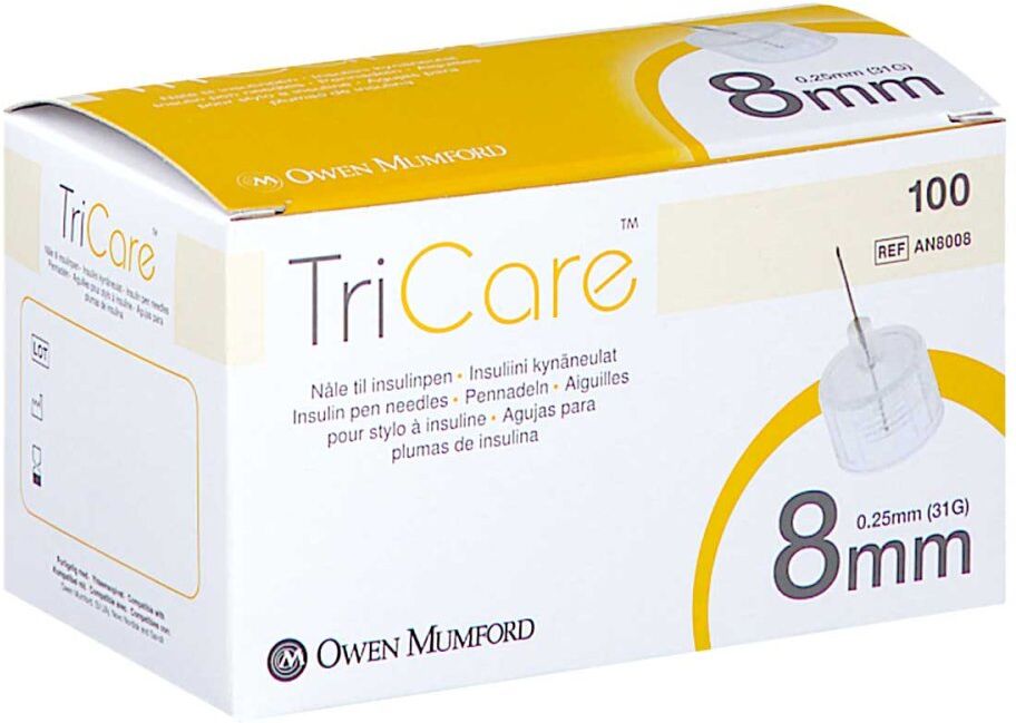 Tricare Pen-nadeln 8 mm