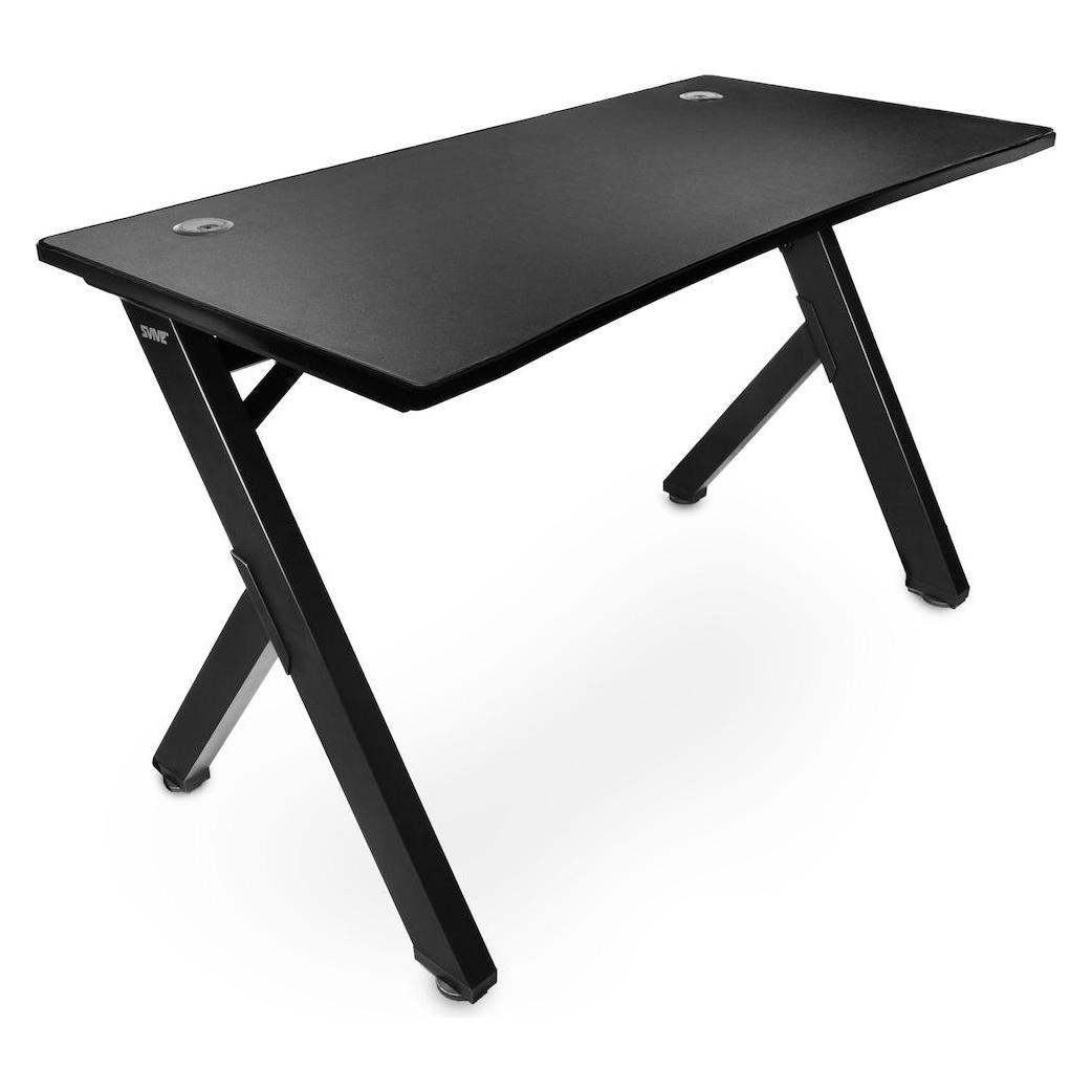 Svive Cygnus Gaming Desk mat sort med sorte sømme (SVGDCBB)