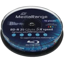 MediaRange MR500 Leere Blu-Ray Disc BD-R 25 GB 10 Stück(e)