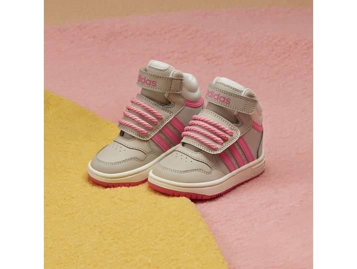 Adidas véritable HOOPS MID 3.0 AC I chaussures de skate pour bébé IF7756
