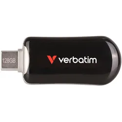 Verbatim 30225 USB-Stick 128 GB USB Typ-C 3.2 Gen 1 (3.1 Gen 1) Schwarz
