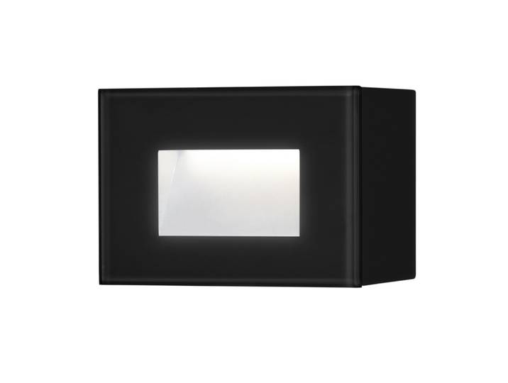 Konstsmide LED Außenleuchte Wandlampe Chieri Schwarz IP54 4W 300lm Warmweiß 3000K