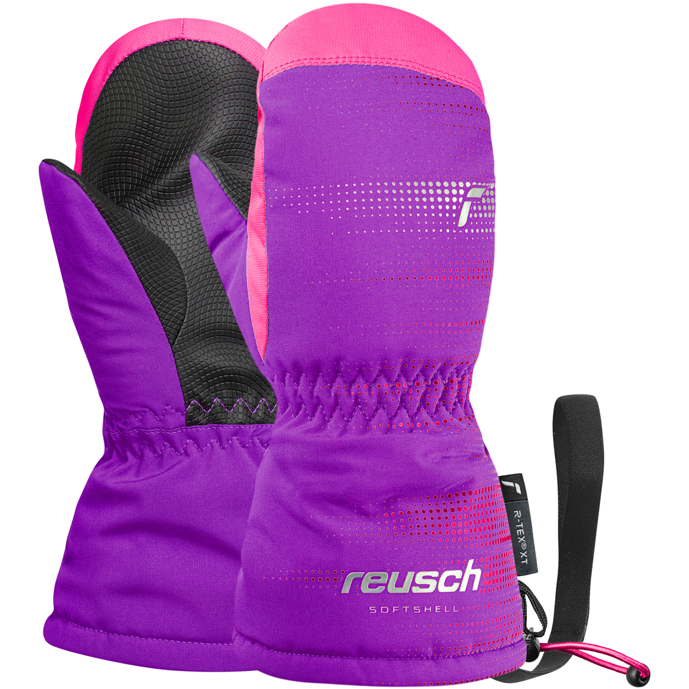 Reusch Maxi R-Tex XT Mitten Kinder Fäustlinge lila Größe 2 Lifestyle Wasserdicht