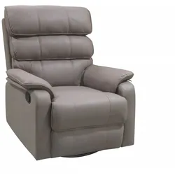 Happy Home TV-Sessel mit verstellbarer Relaxfunktion & 360° Dreh- und Schaukelfunktion - Hellbraun