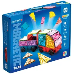 Geomag Magnetic Tiles Gems Vehicles