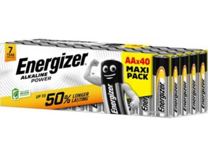 Energizer - Pile Enr Alkaline Power X40 Piles Aa