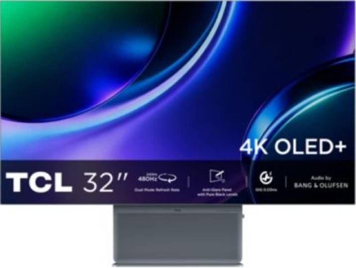 Tcl - Ecran Pc Gamer 32x3a 32 Oled+ Hdr True Black 400 Dual Mode Qhd 240 Hz Audio By Bang & Olufsen