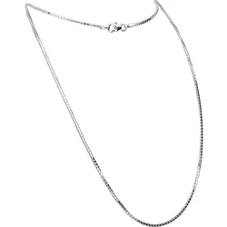 925er Silber Venezianer Kette rhodiniert