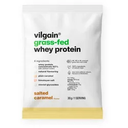 VILGAIN Getränkepulver Grass-Fed Whey Protein Salzkaramell 30g | 1 Be