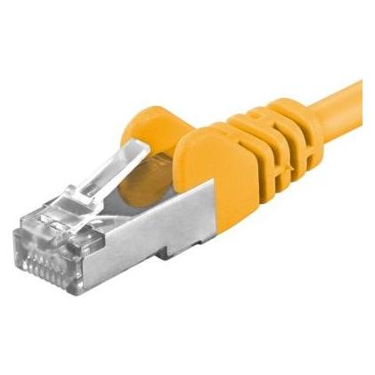 PremiumCord SP6ASFTP030Y networking cable Yellow Cat6a SF/UTP (S-FTP) (CAT6a, 3 m) (SP6ASFTP030Y)