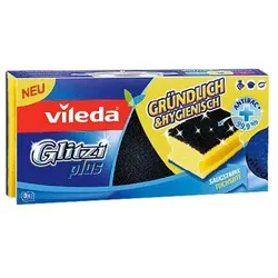 Vileda 3er-Pack Topfreiniger »Glitzi Plus« gelb