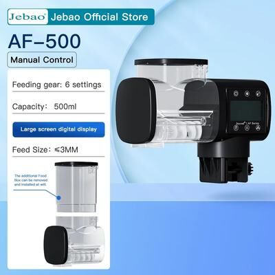 Uplift Essentials Automatic Aquarium Fish Feeder With Timer And Wireless Remote Control af 500