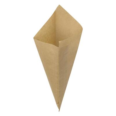 MONOUSO - Spitztüten Pergament Fettabweisend Kraft 27,5cm 250g (1.600 Stück)
