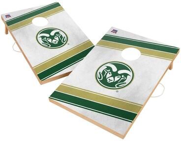 Skip's Garage Colorado State Rams Regulation 2x4 Cornhole Set