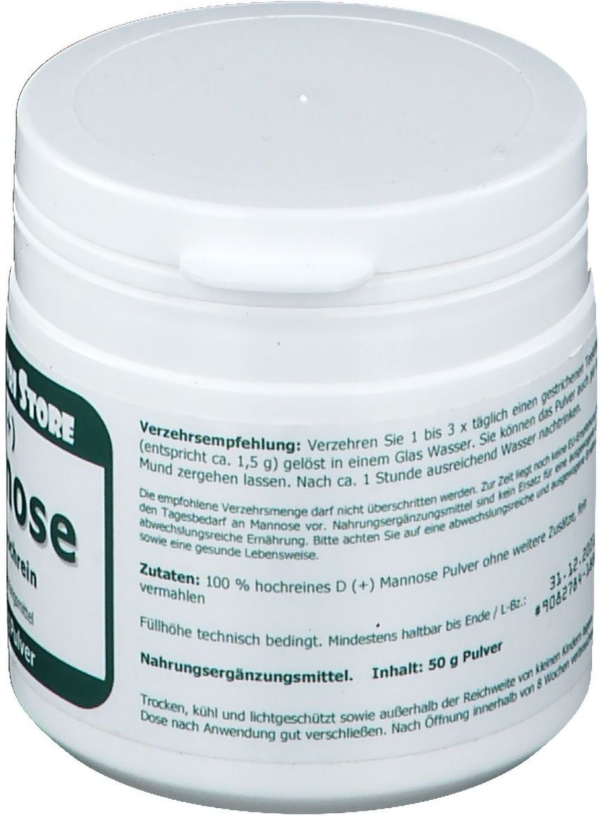 The Nutri Store D-Mannose Pulver 50 g