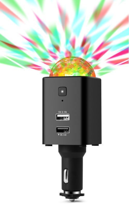 Technaxx TX-159 sigarettenaansteker voor auto, zwart