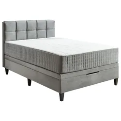 Boxspringbett HARPER SENDAI (LF 140x200 cm) - Bezug: Stoff - LF 140x200 cm
