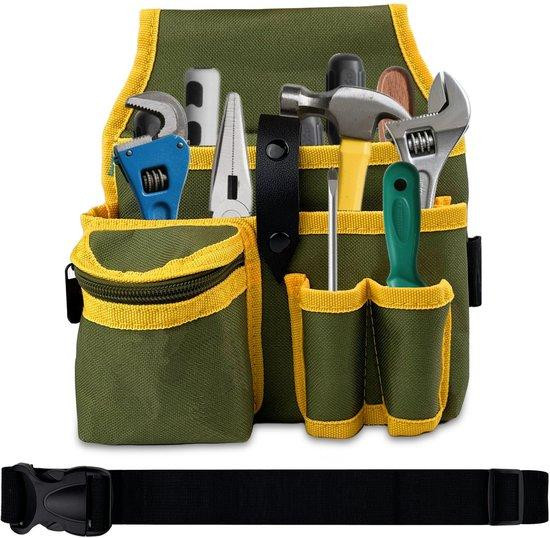 Unyqoos Compacte gereedschapstas met verstelbare schouderband en meerdere compartimenten, B/D/H: 20,5 x 12 x 23,5 cm