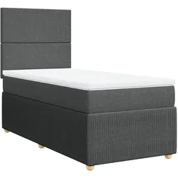 vidaXL, Boxspringbett, Mackenzie (Schlichtes Design) (90 x 190 cm)