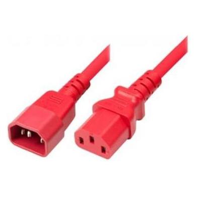 Générique AC Power extension cord monitor/UPS Red - 5 m (5 m) (808048)