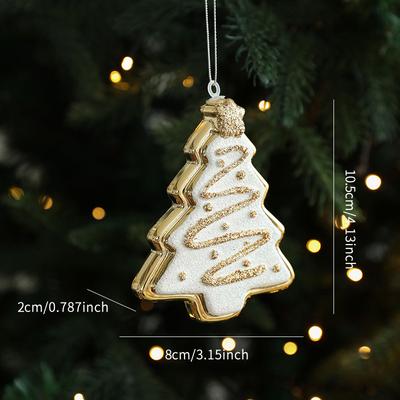 Rare Purchases Christmas Tree Ornaments Hanging, Acrylic Crystal Pendant, Snowflake Ornaments , Home Decoration Xmas Gifts a2