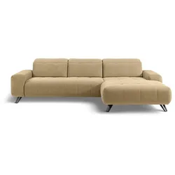 Segmüller Werkstätten Ecksofa Marlo02 Stoff Beige Creme