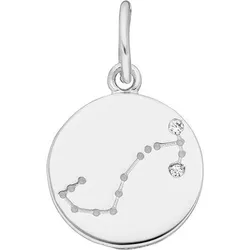LEAF - KETTENANHÄNGER - SKORPION ZODIAC SIGN -  silber