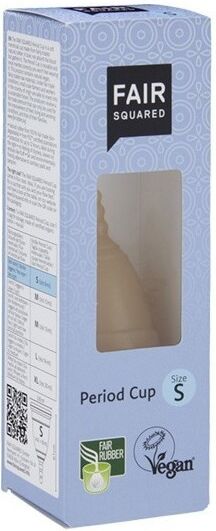 Fair Squared Copa Mestrual de Látex Natural talla S 8 ml
