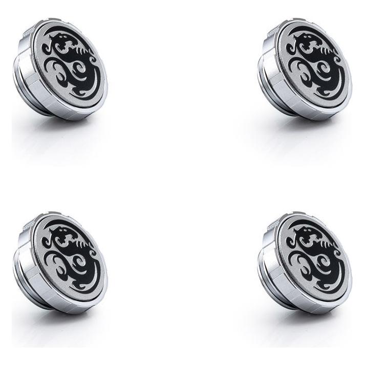 Bitspower Artemis Verschlussstopfen G1/4 Zoll, 4er Pack - silber-glänzend (BPM-C06-4P)