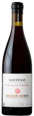 """Domaine Sylvain Morey""" """Domaine Sylvain Morey Santenay Grand Clos Rousseau Rouge Premier Cru 2023 Red Wine - France"""