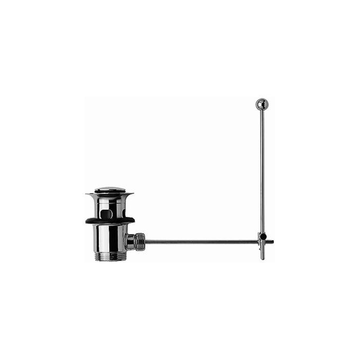 Duravit ME by Starck Kniehebelventil 0050511000 chrom, Betätigung senkrecht
