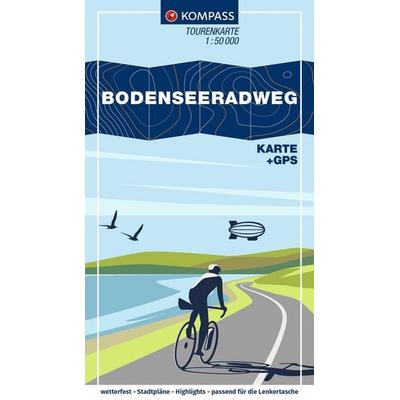 KOMPASS Fahrrad-Tourenkarte Bodenseeradweg 1:50.000, Sonstige von , KOMPASS Freytag & Berndt, 978-3-99154-354-1