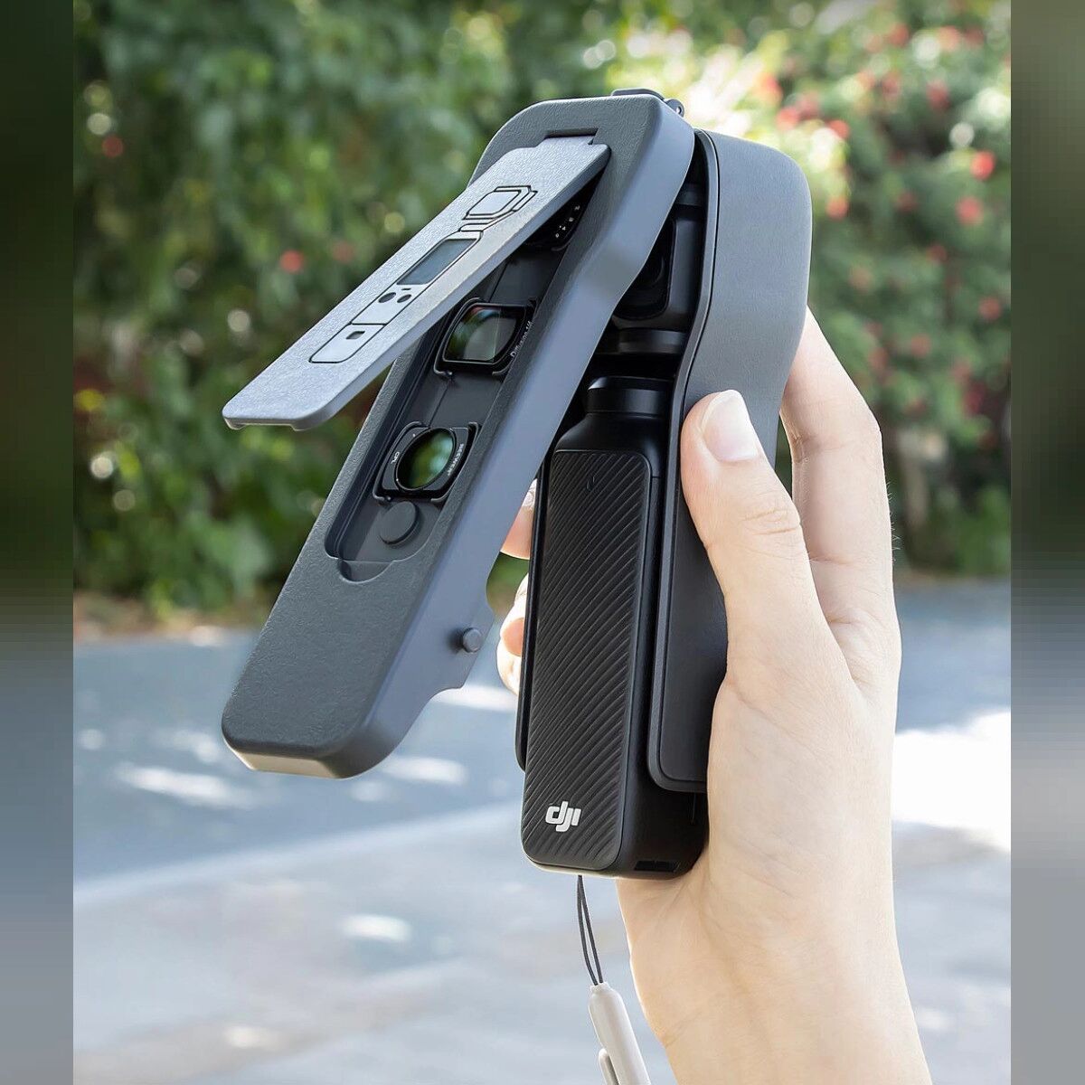 INF Housse de protection compatible avec DJI Pocket 3, boîtier d'origine et rangement pour trois filtres