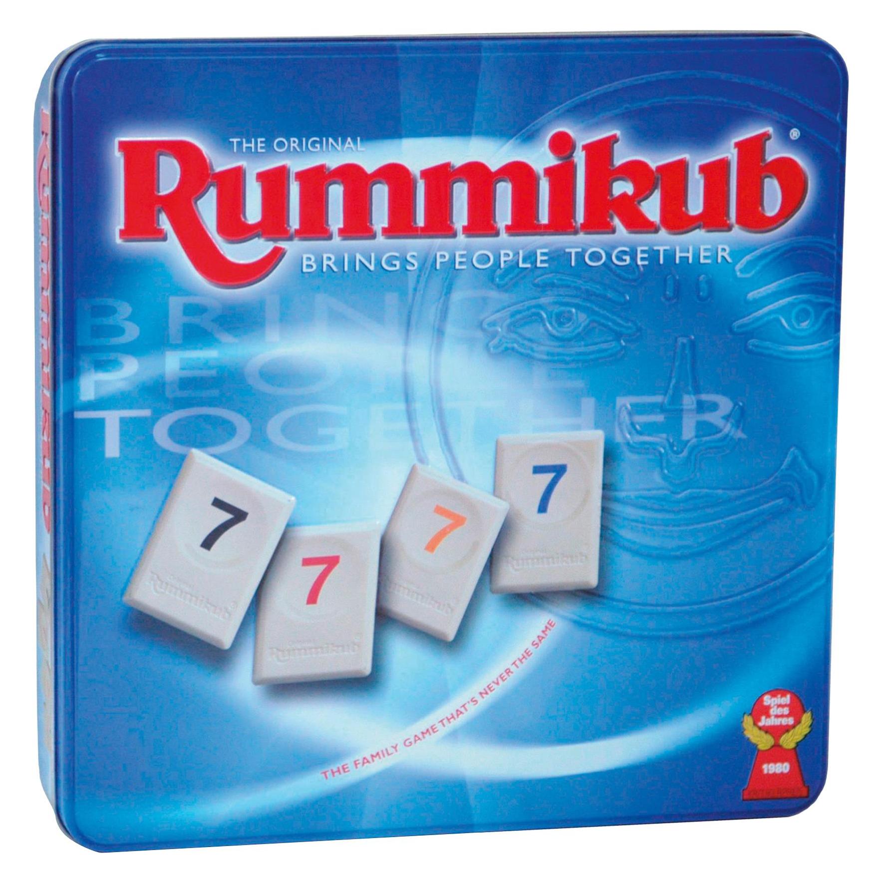 Jumbo Original Rummikub in Metalldose (Deutsch, 2 - 4 Spieler) (03973)