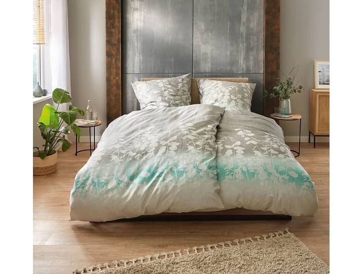 Mako-Satin Bettwäsche Calmaro 155 x 220cm Multicolor/Multicolor