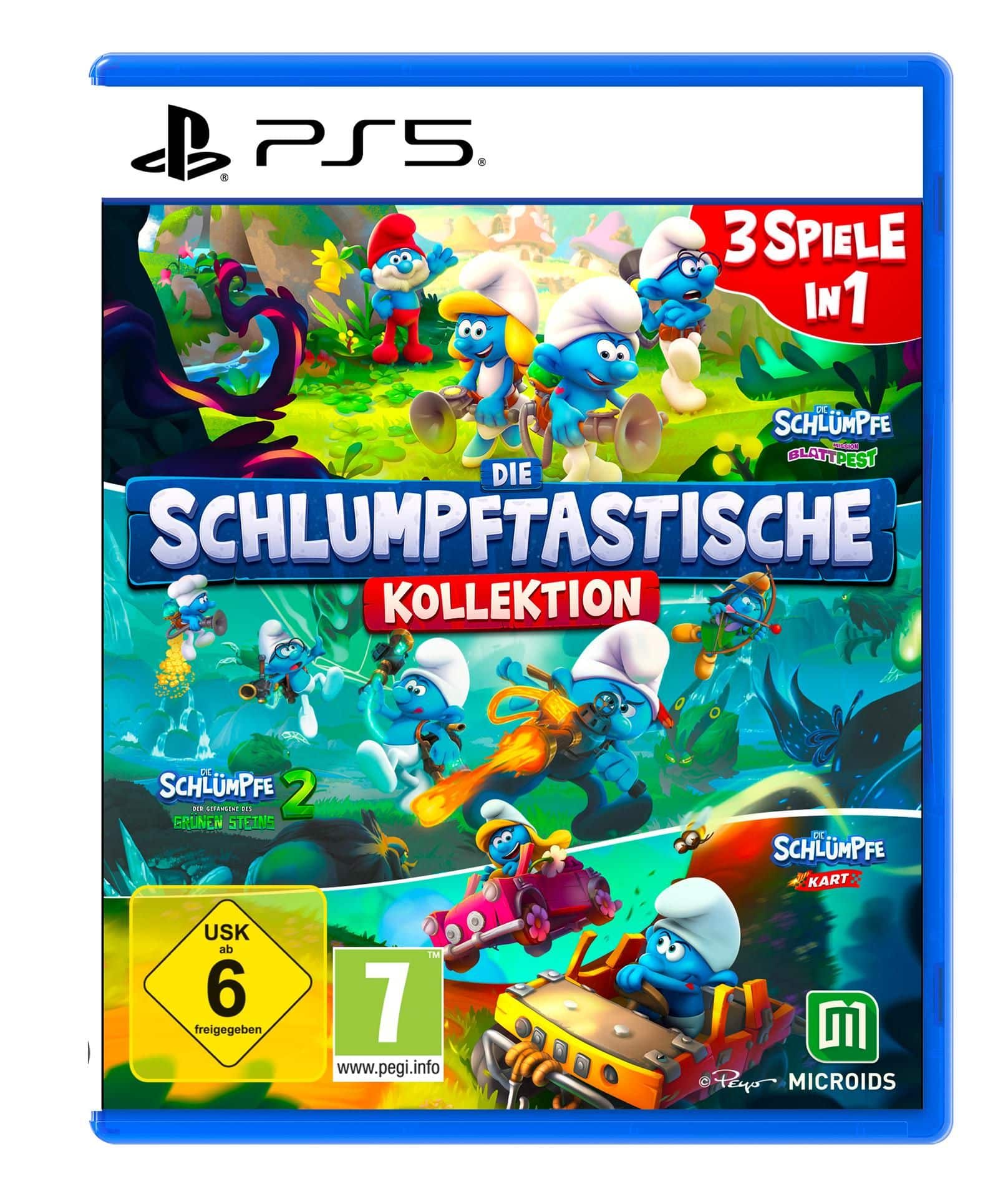Astragon Die Schlumpftastische Kollektion 3in1 (PlayStation 5) 295194