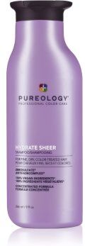 Pureology Hydrate Sheer champô hidratante leve para cabelo sensível para mulheres 266 ml. Hydrate Sheer