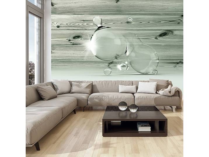 Vliestapete Beauty in Drops of Water 300 x 210cm 300 x 210 cm