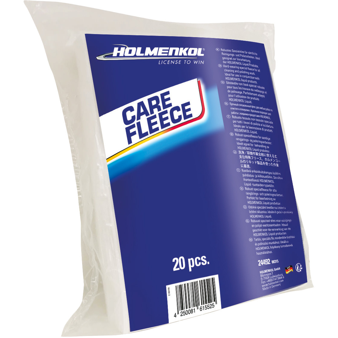 Holmenkol Care Fleece Tücher (20 Stück)