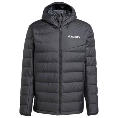 adidas Terrex - Terrex Multi Light Down Climawarm Hooded - Daunenjacke Gr L grau