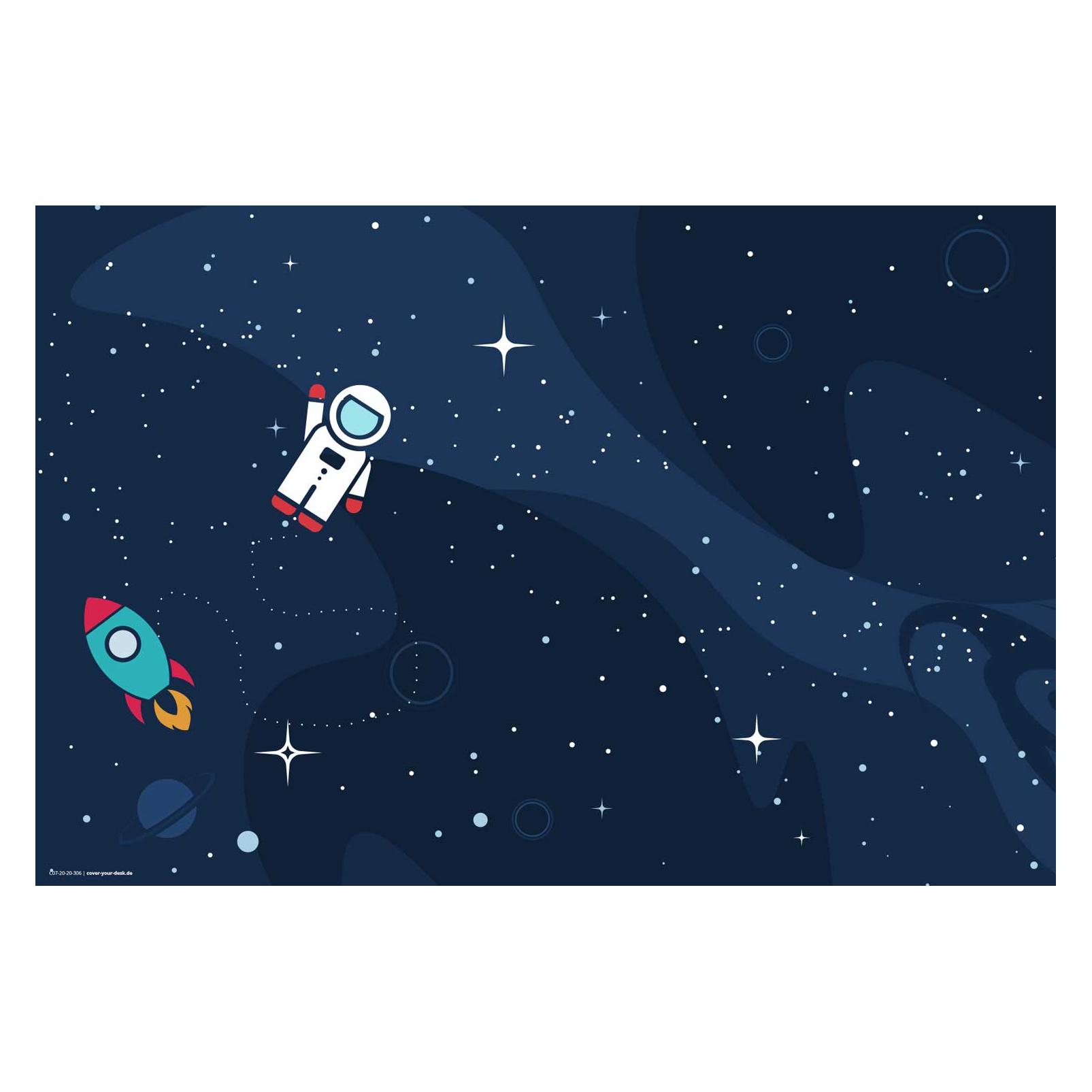 CoverYourDesk Schreibtischunterlage Astronaut im Weltraum (21557359)