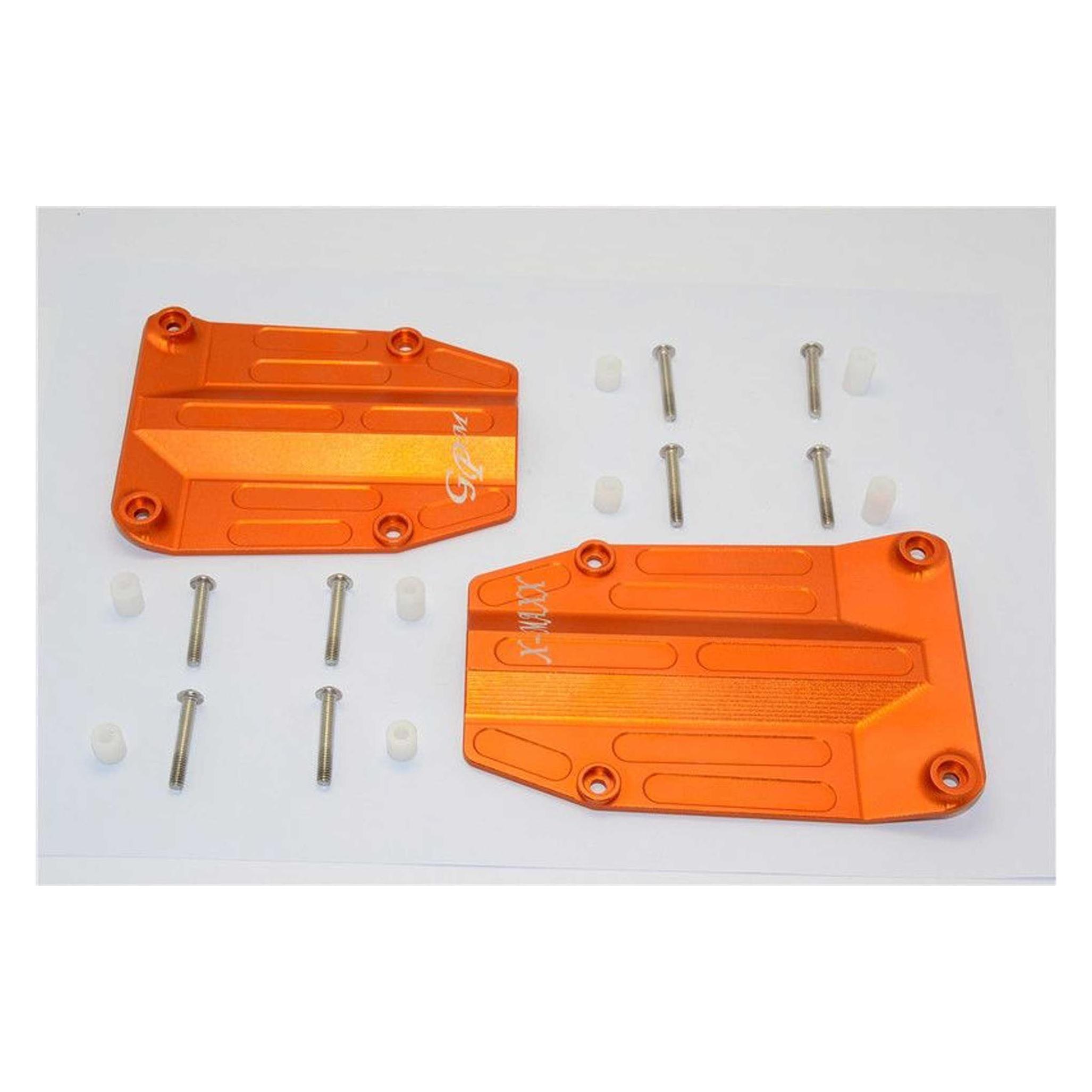 GPM aluminium unterbodenschutzplatte mitte orange trx x-maxx (GPMTXM332OR)