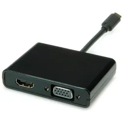 Secomp USB-HDMI Adapter (VGA), Video Adapter, Schwarz